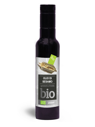 Olio di sesamo spremuto a freddo BIO