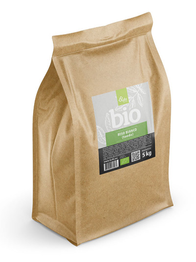 BIO Riso bianco a chicco tondo MINI BULK