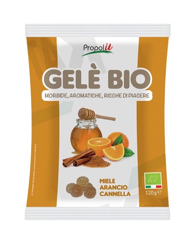 Caramelle gelée BIO – miele, arancia e cannella