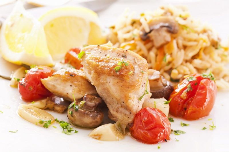 COSCETTE DI POLLO RIPIENE AL LIMONE