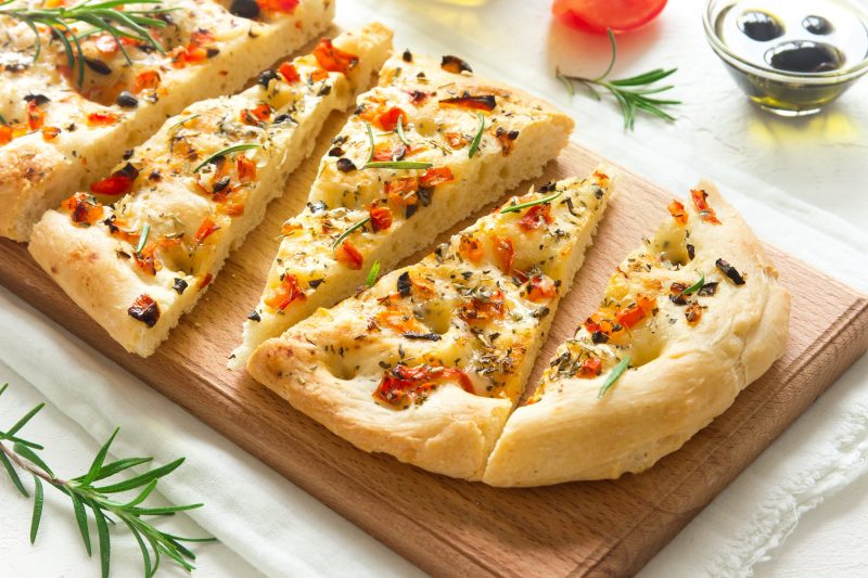 PANE PIZZA VEGETARIANO