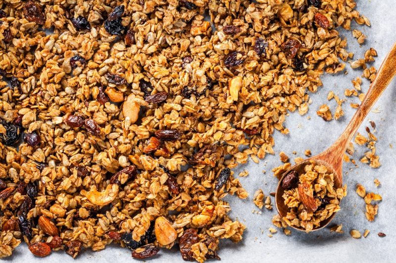 GRANOLA AI MIRTILLI ROSSI