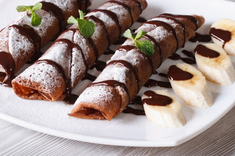 CREPES AL CACAO