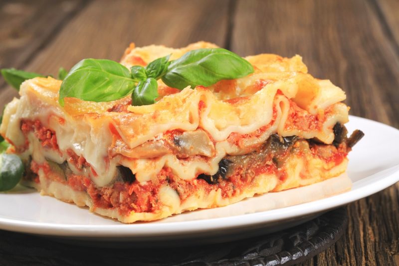 LASAGNA AI FUNGHI