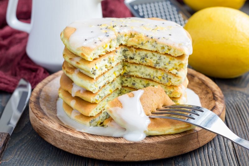PANCAKES con Chia e Limone