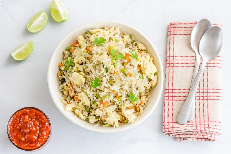 RISO SALTATO CON UOVA