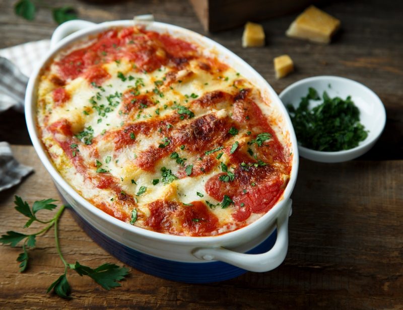 PASTA GRATINATA AL POMODORO