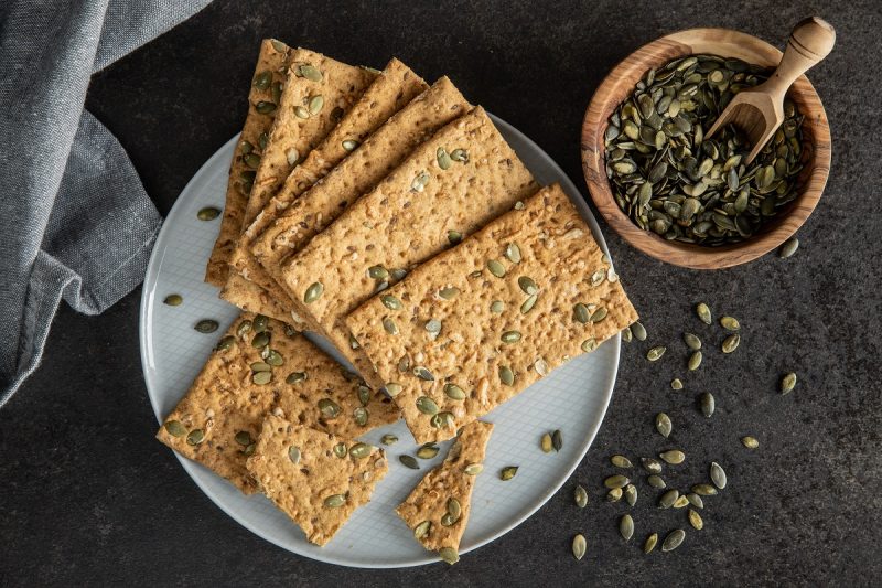 CRACKERS AI SEMI DI ZUCCA