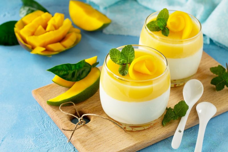 PANNA COTTA AL MANGO