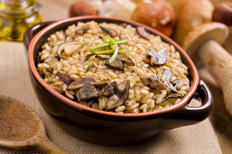RISOTTO AI FUNGHI PORCINI