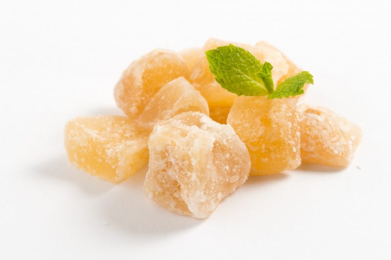 CARAMELLE ALLO ZENZERO FATTE IN CASA