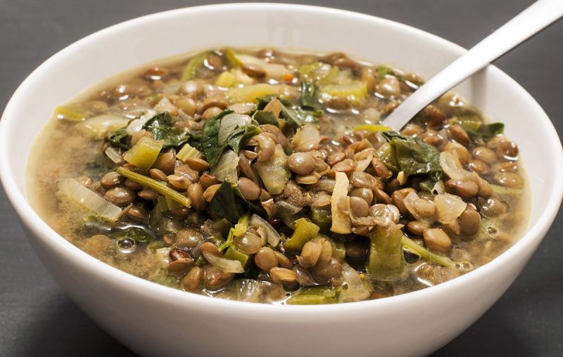 Zuppa di Lenticchie Verdi