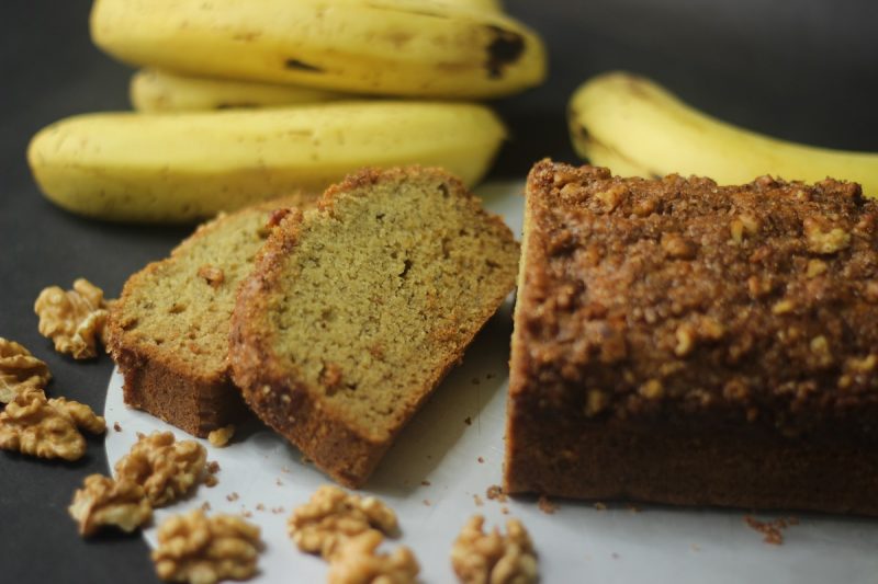 PANE DI BANANE CON NOCI