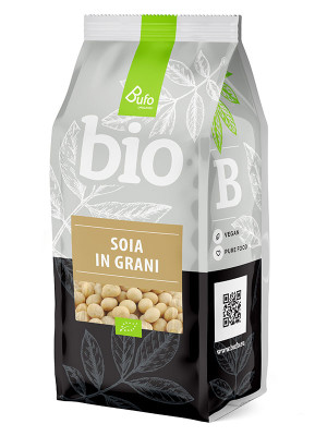 Soia biologica in grani