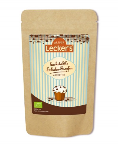 Gocce di cioccolato fondente termostabili BIO