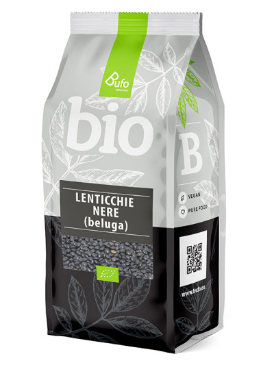 Lenticchia nera Beluga BIO – BUFO ORGANIC