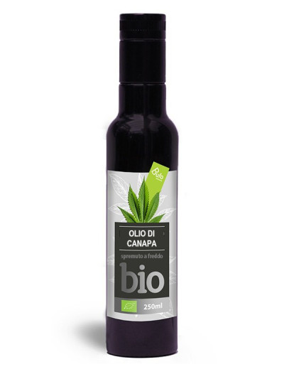 Olio di canapa spremuto a freddo BIO