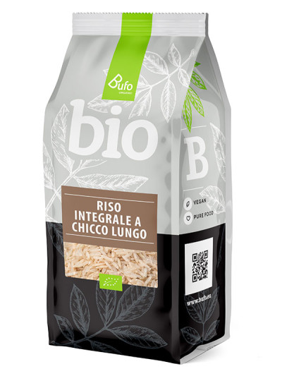 Riso integrale a grana lunga BIO